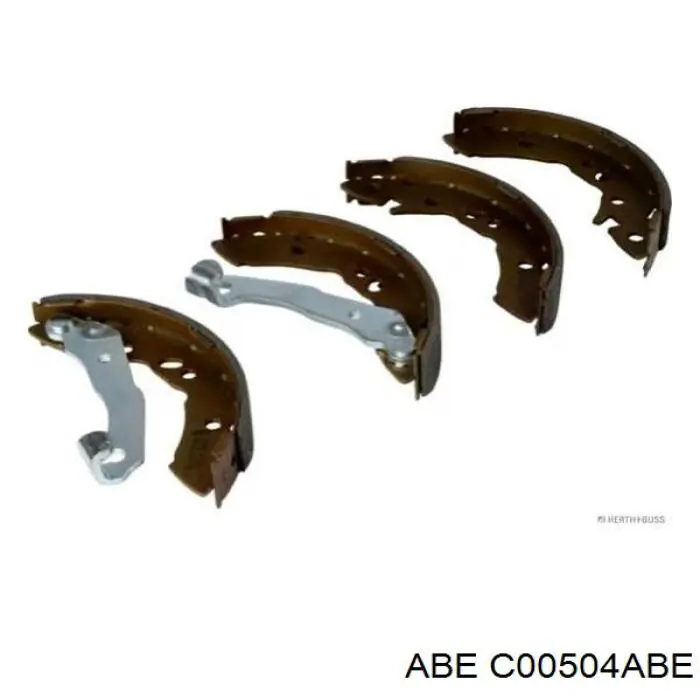 C00504ABE ABE Колодки гальмівні задні, барабанні