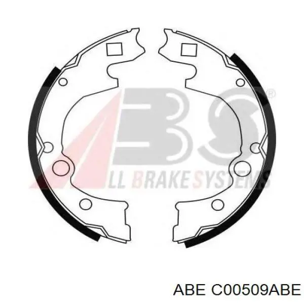 Колодки гальмові задні, барабанні C00509ABE ABE