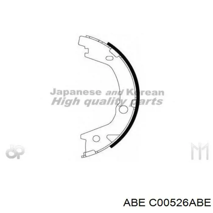 Купити C00526ABE ABE Гальмівні колодки гальма стоянки