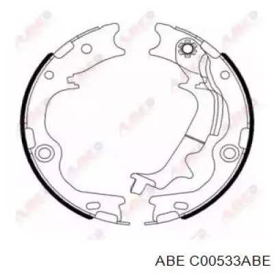 Колодки ручника C00533ABE ABE