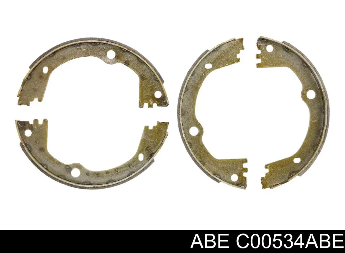 Колодки ручника / стоянкового гальма ABE C00534ABE ціна, від 26.84 USD