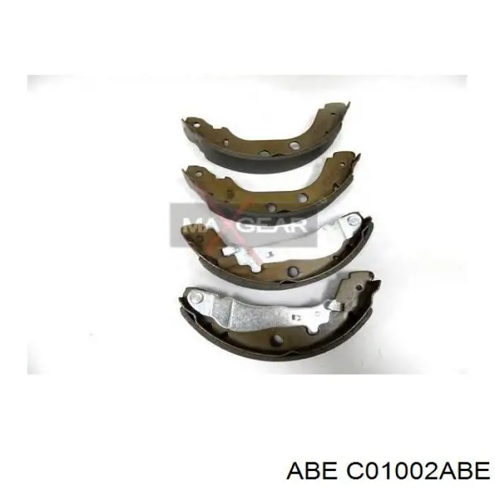 Гальма робочі задні ножні і гальмівні барабани ABE C01002ABE