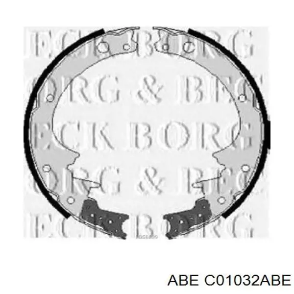 Колодки гальмові задні, барабанні ABE C01032ABE ціна, від 37.10 USD