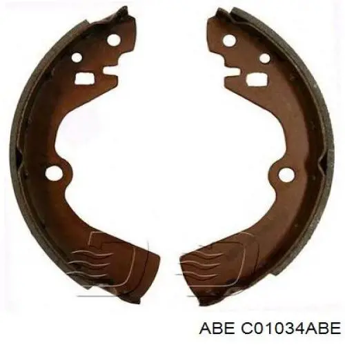 C01034ABE ABE Колодки гальмівні задні, барабанні