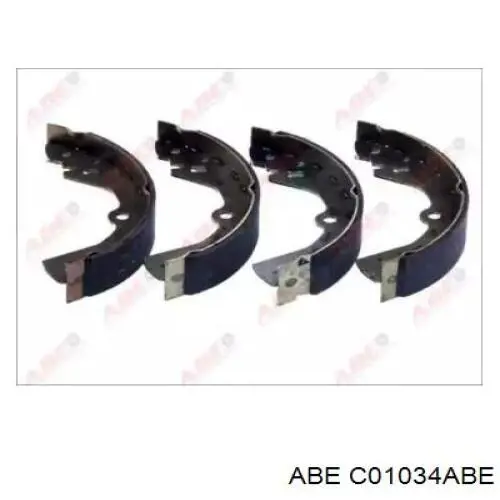Колодки гальмові задні, барабанні ABE C01034ABE ціна, від 15.52 USD