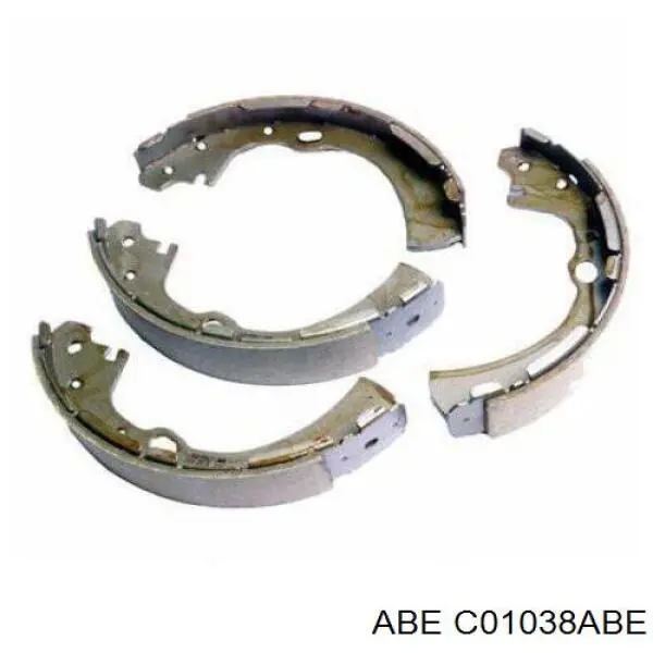 Гальма робочі задні ножні і гальмівні барабани ABE C01038ABE