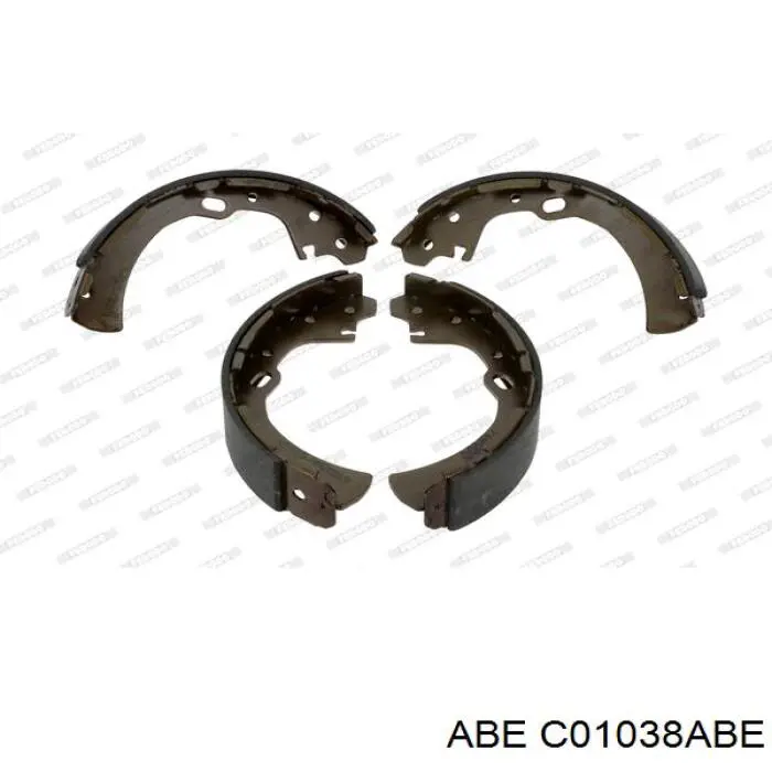 Колодки гальмові задні, барабанні C01038ABE ABE