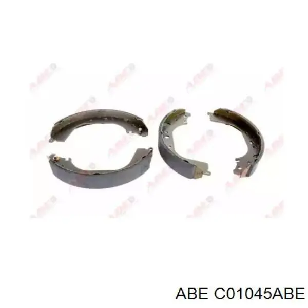 Гальма робочі задні ножні і гальмівні барабани ABE C01045ABE