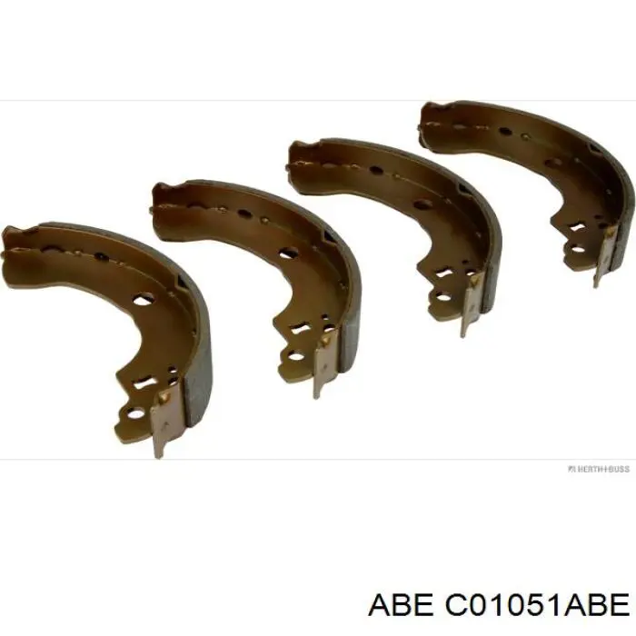 Купити C01051ABE ABE Колодки гальмові задні, барабанні