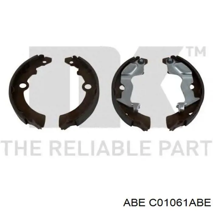 Колодки гальмові задні, барабанні C01061ABE ABE