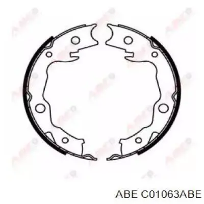 Колодки стоянкового гальма ABE C01063ABE