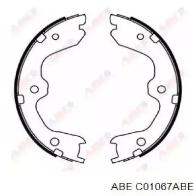 Колодки ручника / стоянкового гальма ABE C01067ABE ціна, від 24.99 USD