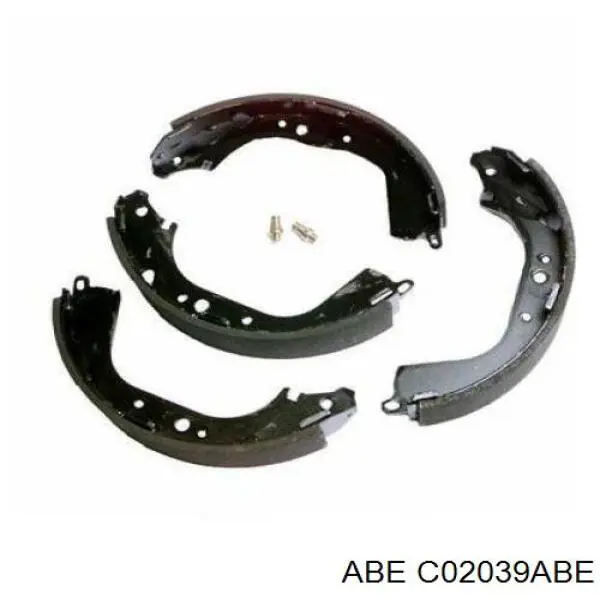 Колодки гальмові задні, барабанні C02039ABE ABE
