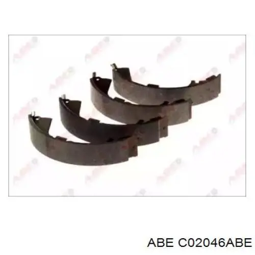 Колодки гальмові задні, барабанні C02046ABE ABE