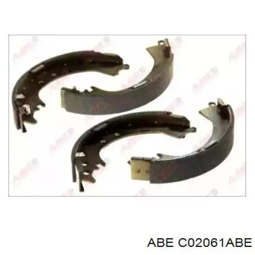 Гальма робочі задні ножні і гальмівні барабани ABE C02061ABE