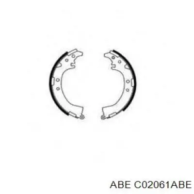Купити C02061ABE ABE Колодки гальмові задні, барабанні