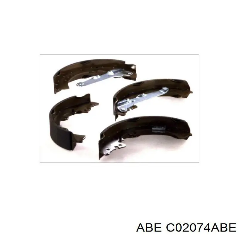Купити C02074ABE ABE Колодки гальмові задні, барабанні