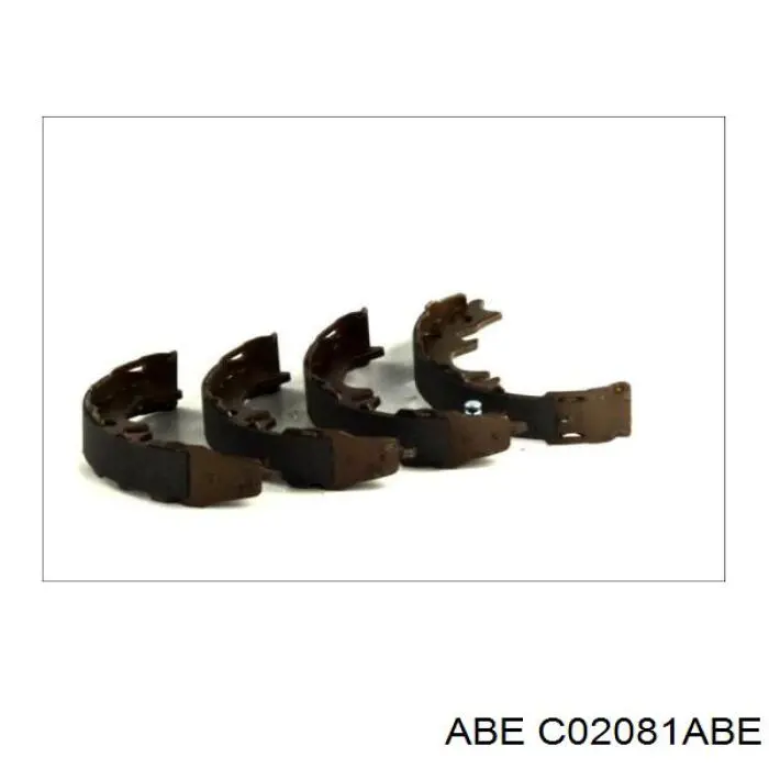 C02081ABE ABE Гальмівні колодки ручника