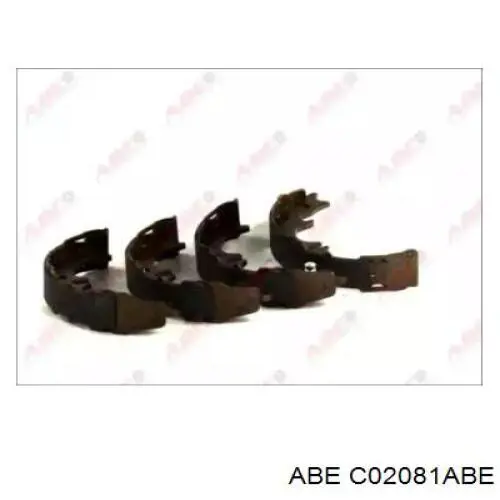 Колодки ручника C02081ABE ABE