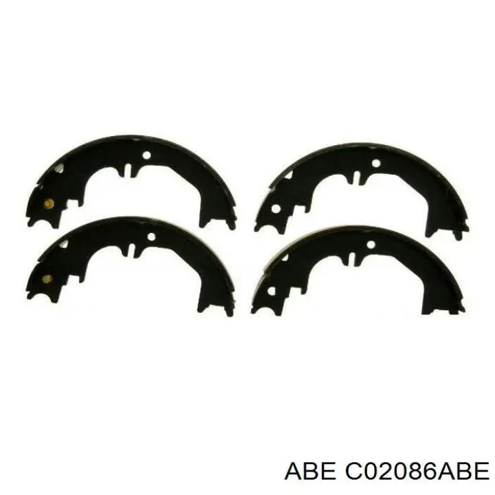 Колодки ручника C02086ABE ABE