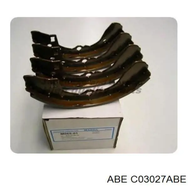 Гальма робочі задні ножні і гальмівні барабани ABE C03027ABE