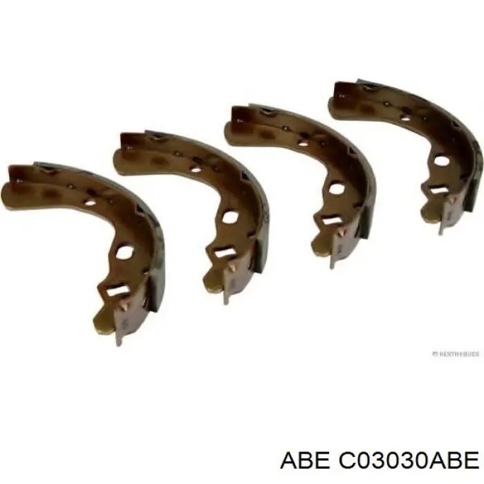 Колодки гальмові задні, барабанні C03030ABE ABE