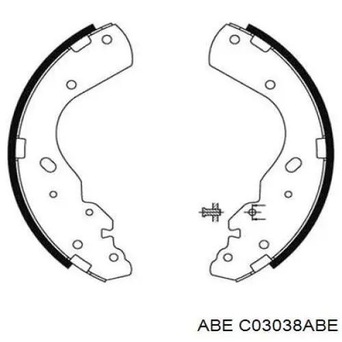 Гальма робочі задні ножні і гальмівні барабани Kavo Parts KBS5423