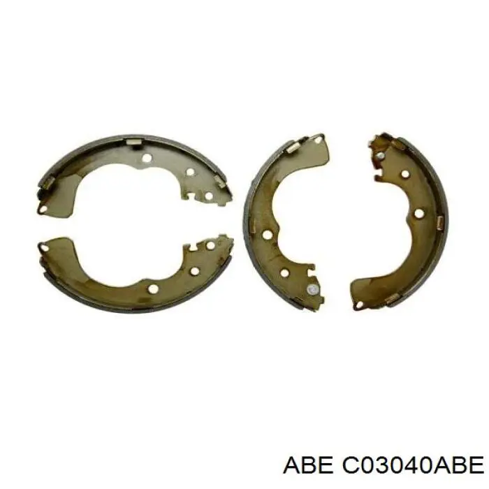 Колодки гальмові задні, барабанні ABE C03040ABE ціна, від 37.65 USD