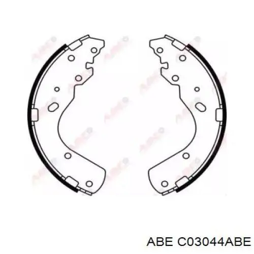 Колодки гальмові задні, барабанні C03044ABE ABE