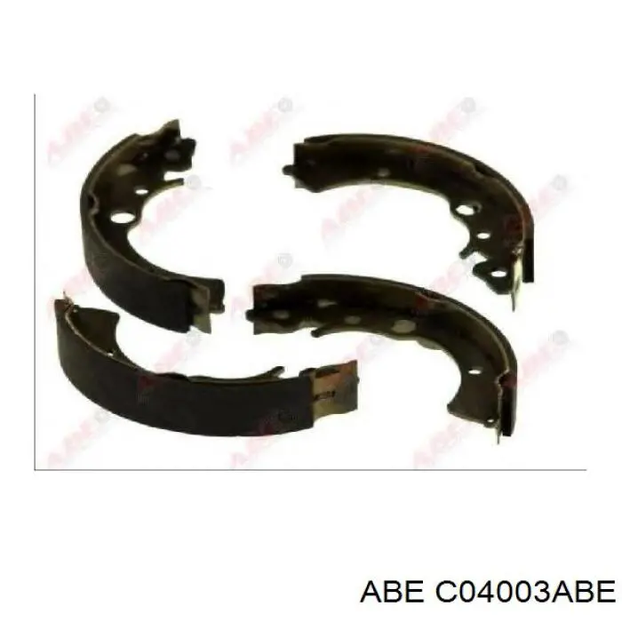 Купити C04003ABE ABE Колодки гальмові задні, барабанні