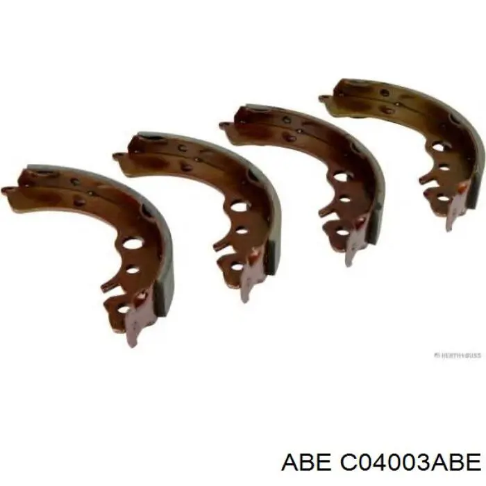 Колодки гальмові задні, барабанні C04003ABE ABE