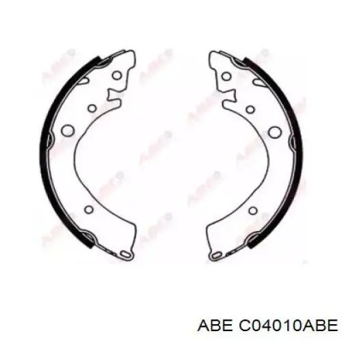 Колодки гальмові задні, барабанні C04010ABE ABE