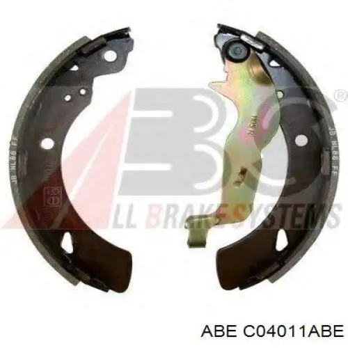 Купити C04011ABE ABE Колодки гальмові задні, барабанні