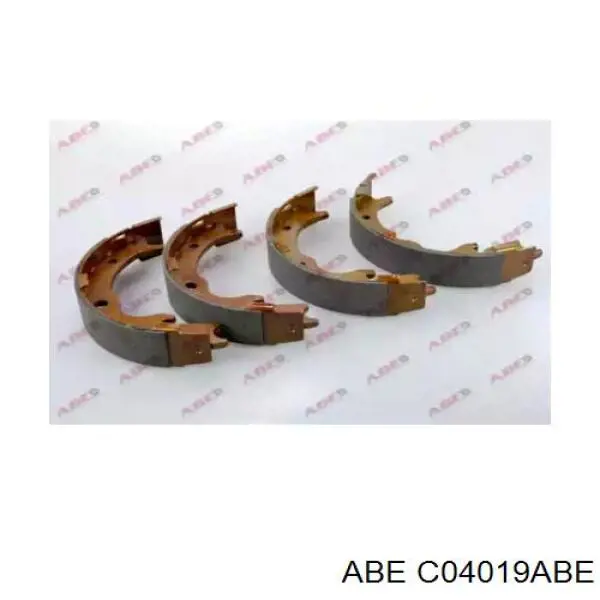 Колодки ручника / стоянкового гальма ABE C04019ABE ціна, від 19.76 USD