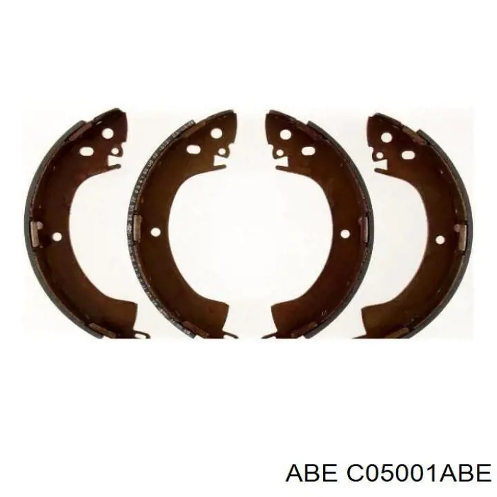 Колодки гальмові задні, барабанні C05001ABE ABE