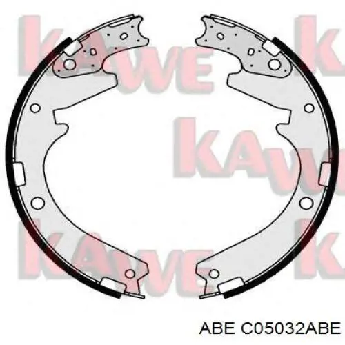Колодки гальмові задні, барабанні C05032ABE ABE