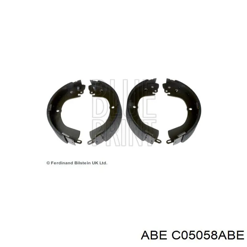 Купити C05058ABE ABE Колодки гальмові задні, барабанні