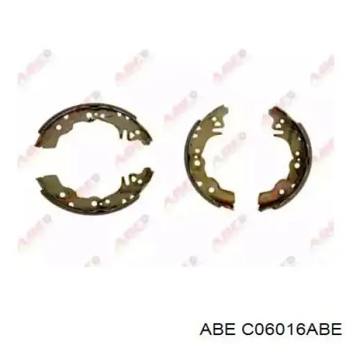 C06016ABE ABE Колодки гальмівні задні, барабанні