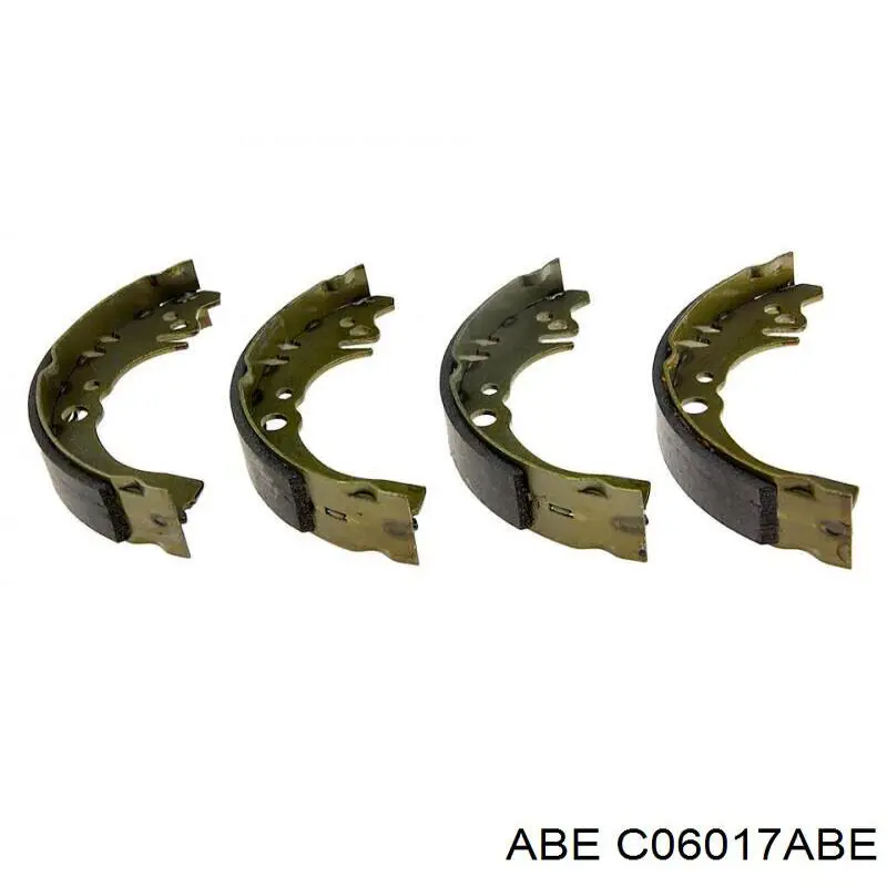 Колодки гальмові задні, барабанні C06017ABE ABE