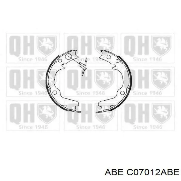 Купити C07012ABE ABE Гальмівні колодки гальма стоянки