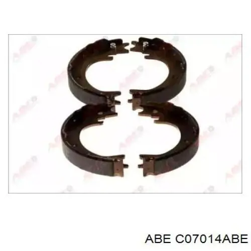 Колодки ручника / стоянкового гальма ABE C07014ABE ціна, від 30.06 USD