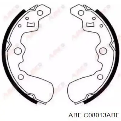 Колодки гальмові задні, барабанні ABE C08013ABE ціна, від 13.19 USD