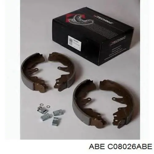 Колодки гальмові задні, барабанні C08026ABE ABE