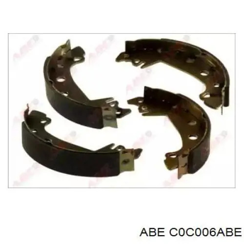 Гальма робочі задні ножні і гальмівні барабани ABE C0C006ABE