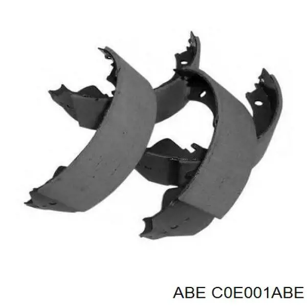 Колодки гальмові задні, барабанні ABE C0E001ABE ціна, від 31.92 USD