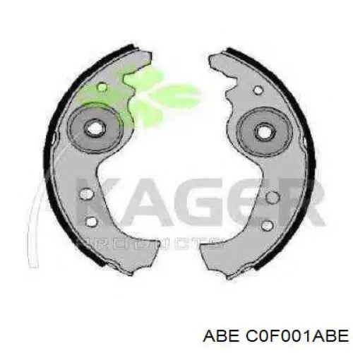 Купити C0F001ABE ABE Колодки гальмові задні, барабанні