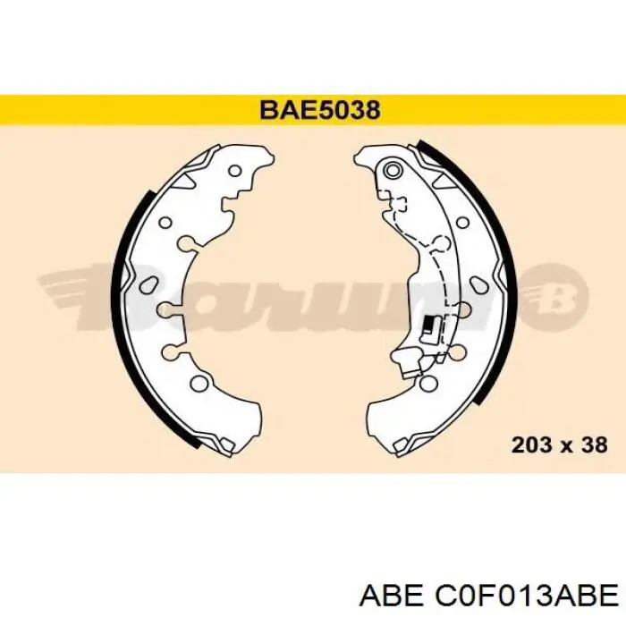 Колодки гальмові задні, барабанні Fiat/Alfa/Lancia 0077362285 ціна, від 18.70 USD