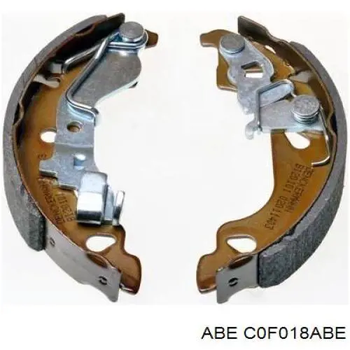 Гальма робочі задні ножні і гальмівні барабани ABE C0F018ABE