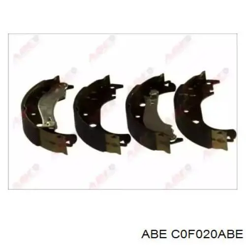 Колодки гальмові задні, барабанні C0F020ABE ABE