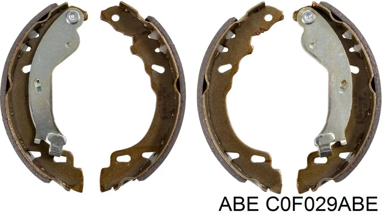Купити C0F029ABE ABE Колодки гальмові задні, барабанні